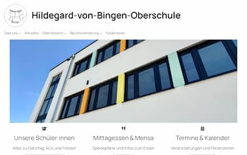 HvB Oberschule Brandenburg Website
