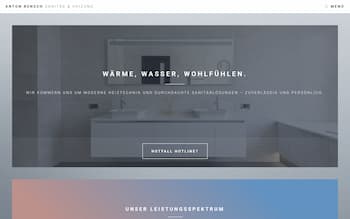 Bensch Sanitär Website